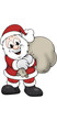 Freundlicher Weihnachtsmann