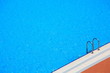 Leiter am Swimming-Pool