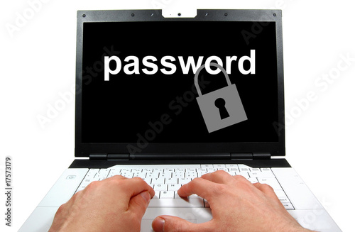 Photo: Passwort Schutz am Computer Passwort Schutz am Computer