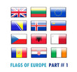 Flags of european countries / Part 1
