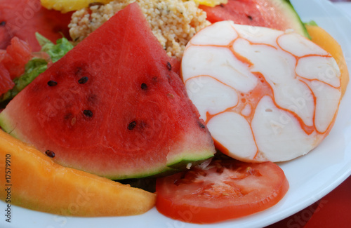 Photo: Fresh fruits salad Fresh fruits salad