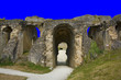 france; charente maritime; saintes : amphithéâtre gallo-romain