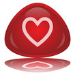 Vecteur : Bouton "Coeur" -- "Heart" Button Bouton "Coeur" -- "Heart" Button
