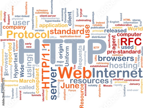 HTTP word cloud