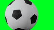 Soccer ball green screen - HD
