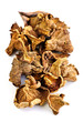 Dry chanterelle mushrooms Dry chanterelle mushrooms