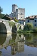 CHATEAU DE BOURDEILLES SURPLOMBANT LA DRONNE