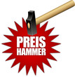 Störer - Preishammer, rot Störer - Preishammer, rot