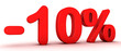 -10 porciento -10 porciento