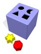 Blocks and holes toy Blocks and holes toy