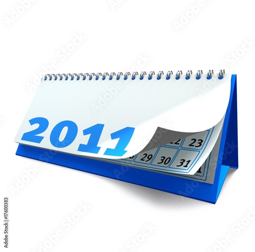 Illustration: kalendar 2011 kalendar 2011