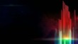 abstract dark background with bright multicolored crystals abstract dark background with bright multicolored crystals