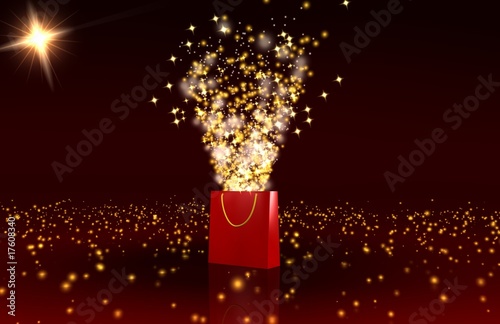 Illustration: Weihnachtssterne blau Weihnachtssterne blau