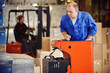 Photo: work on the forklift work on the forklift