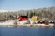 Farm in winter