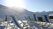 Winter-Liegestühle