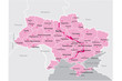 Ukraine vector Map