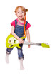 Girl playing guitar