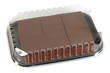 Brownie packaging. Clipping path