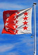 Flagge Kanton Wallis