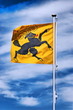 Flag of swiss Kanton Schaffhausen