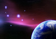 宇宙空間のイメージ
