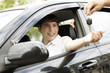 happy driver