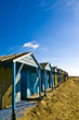 Beach huts