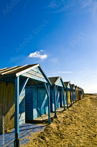Photo: Beach huts Beach huts