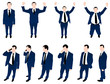 Illustration of men