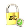 100% sicher