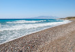 Rhodes Aegean  Sea coastline, Greece