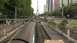 Train Moving on Rails in Paris