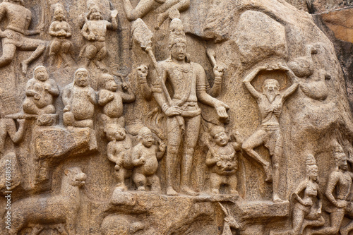 Photo: Arjuna's Penance Arjuna's Penance
