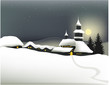 Winter town.