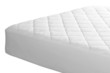 Mattress cover. Clipping path