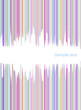 Abstract colorful lines cover