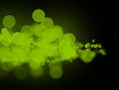 Viele grüne Kreise