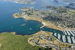 vue aérienne de Port Crouesty, Golfe du Morbihan vue aérienne de Port Crouesty, Golfe du Morbihan