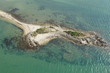 vue aérienne de l'île de Stuhan -  Carnac - la Trinité-sur-Mer