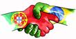 handshake brazil portugal