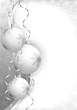 christmas balls grey christmas balls grey