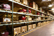 The parts warehouse of a manufacturer The parts warehouse of a manufacturer