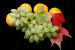 Grapes and tangerines Grapes and tangerines