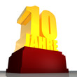 10 Jahre 3D Render