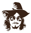 me with sunglasses and hat