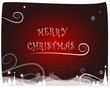 merry christmas animation red
