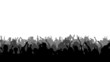 Video: Cheering Crowd Silhouettes 2 Cheering Crowd Silhouettes 2