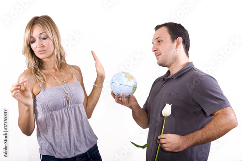 Foto: giving flowers giving flowers