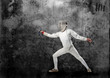 fencing player